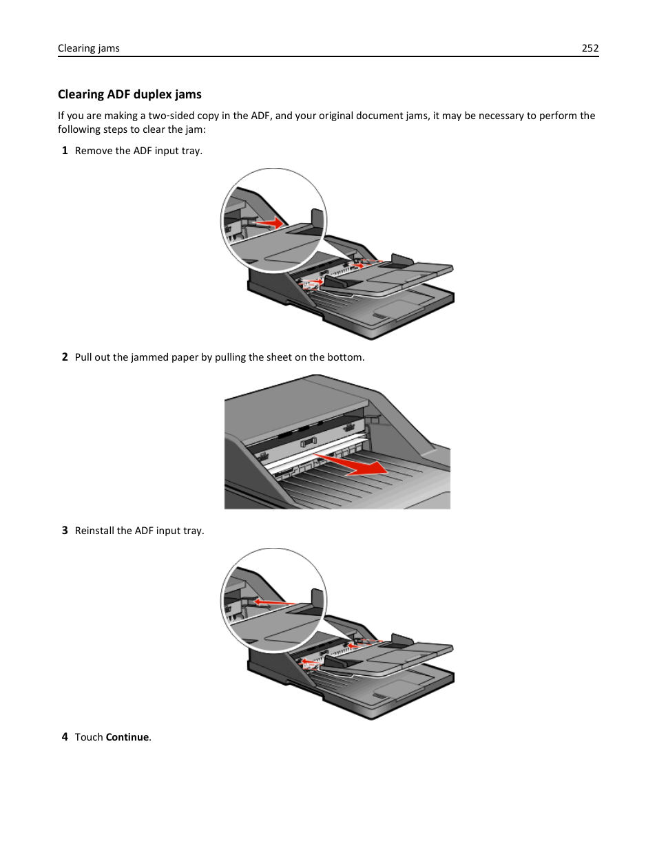 Dell 3333/3335dn Mono Laser Printer User Manual | Page 252 / 302