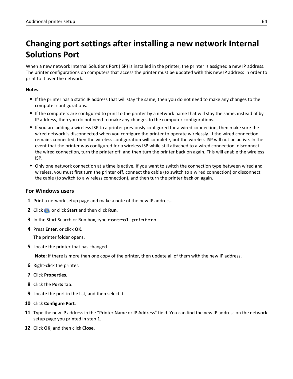 Dell 3333/3335dn Mono Laser Printer User Manual | Page 64 / 302