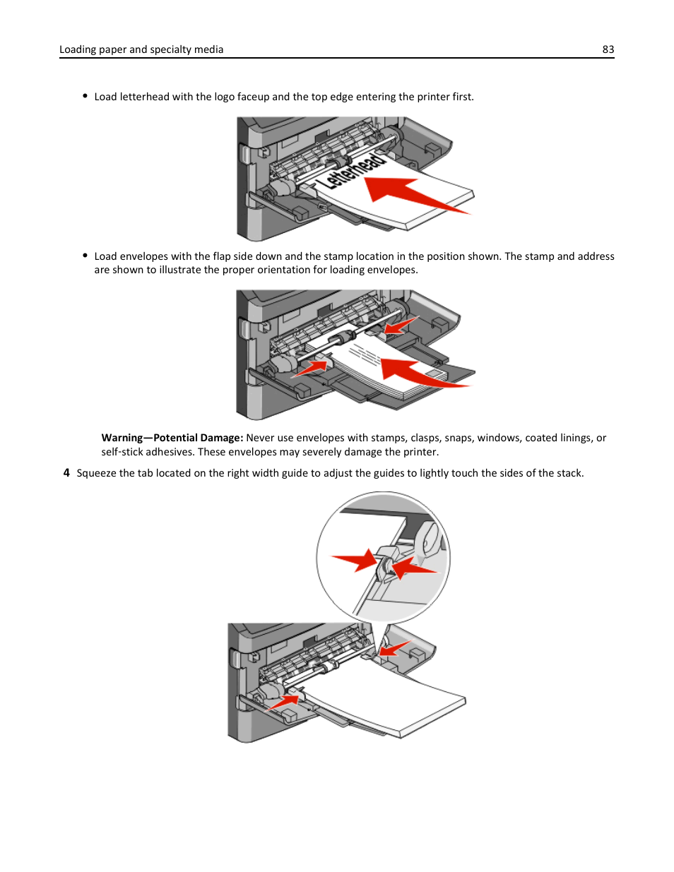 Dell 3333/3335dn Mono Laser Printer User Manual | Page 83 / 302