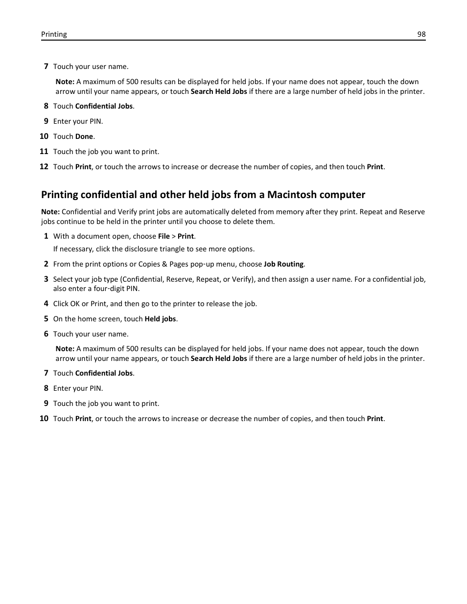 Dell 3333/3335dn Mono Laser Printer User Manual | Page 98 / 302