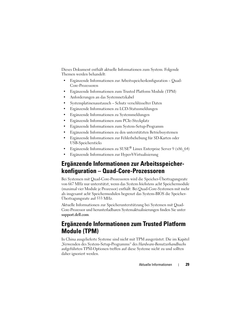 Dell POWEREDGE R805 User Manual | Page 31 / 66