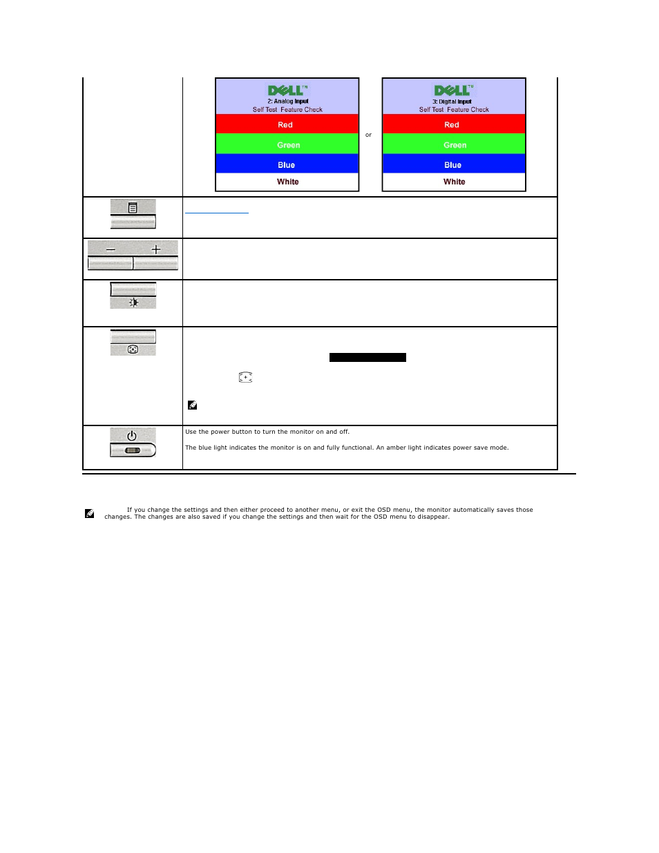 Using the osd menu | Dell SP2008WFP Monitor User Manual | Page 16 / 31