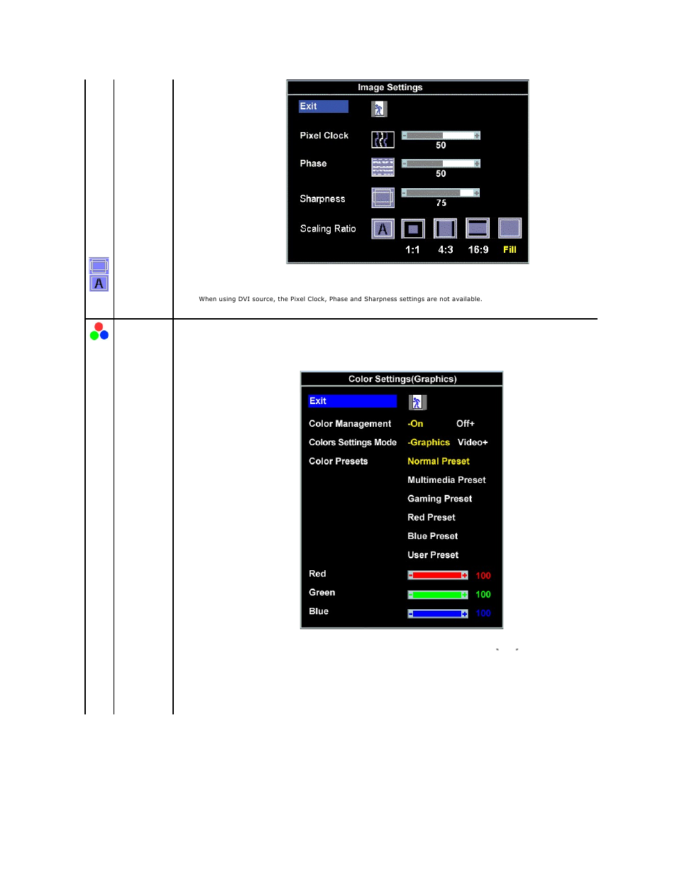 Dell SP2008WFP Monitor User Manual | Page 19 / 31