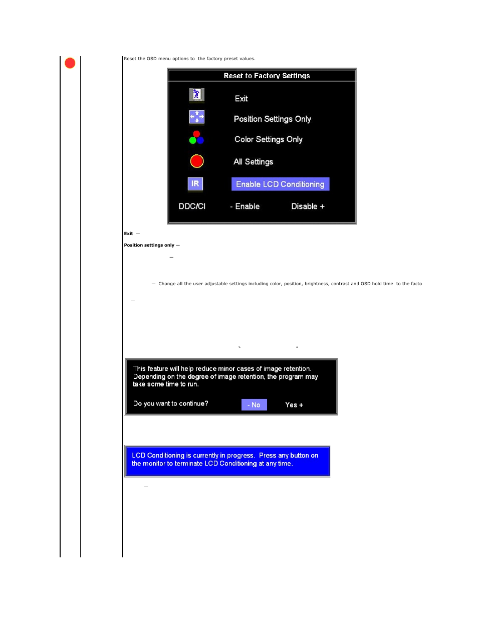 Dell SP2008WFP Monitor User Manual | Page 23 / 31