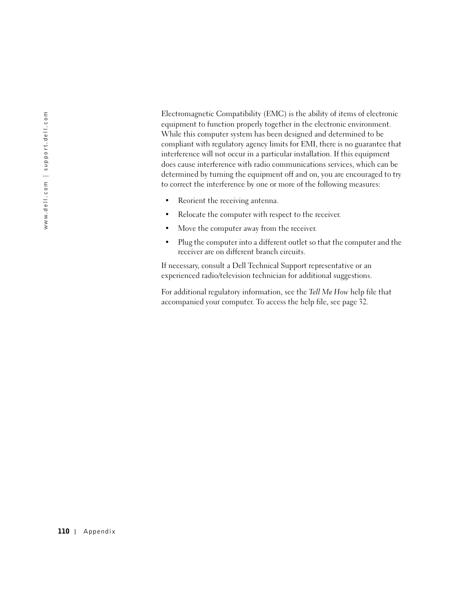 Dell Dimension 2300 User Manual | Page 110 / 128