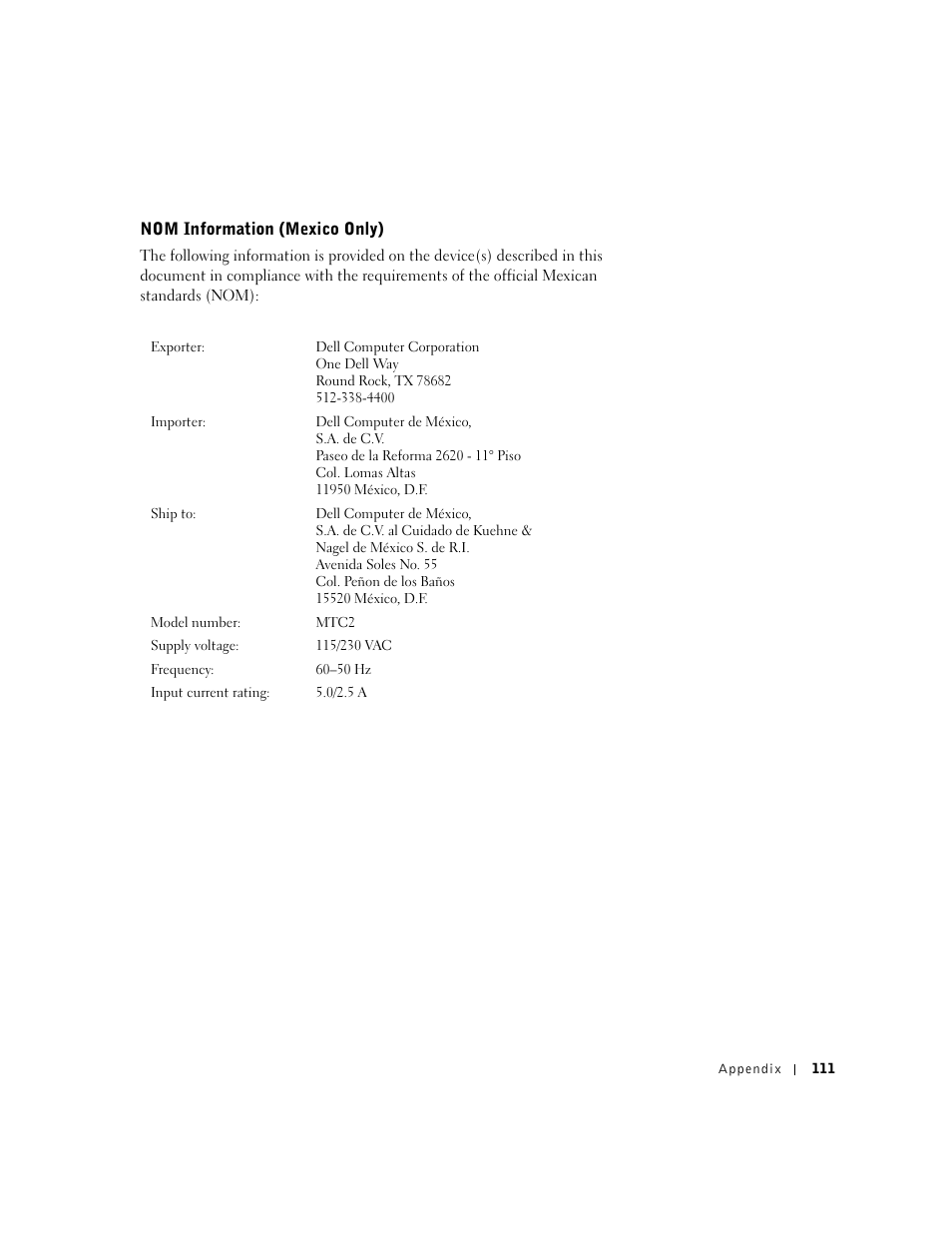 Dell Dimension 2300 User Manual | Page 111 / 128