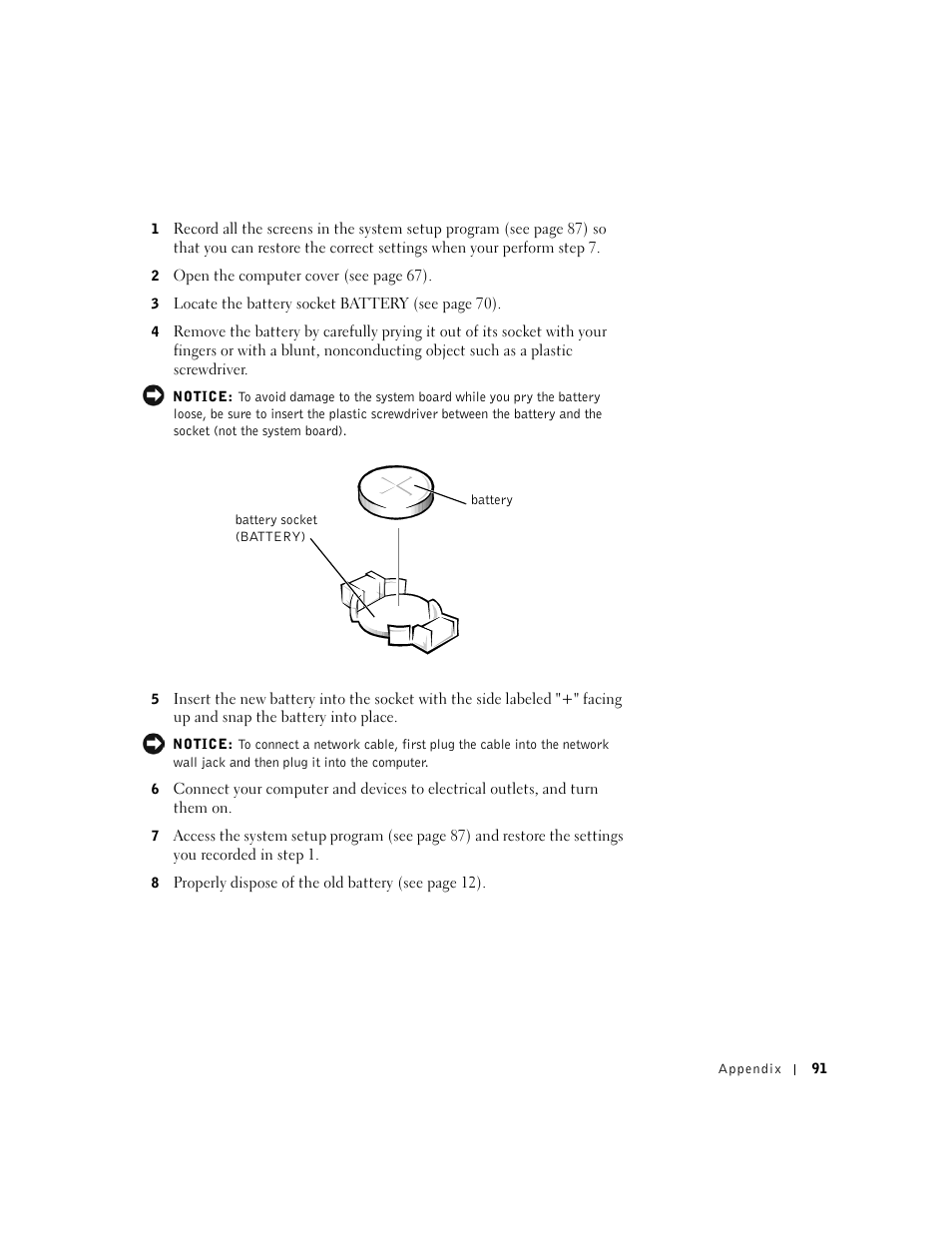 Dell Dimension 2300 User Manual | Page 91 / 128