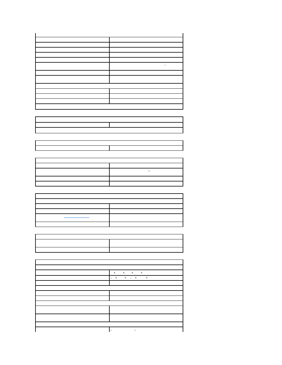Audio, Video, Controls and lights | Power, Physical, Environmental | Dell Dimension 4300S User Manual | Page 39 / 51