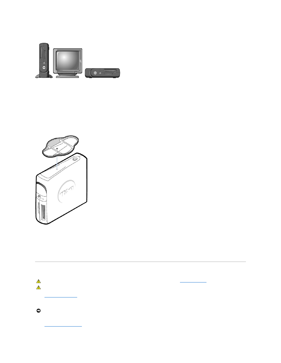 Opening the computer cover | Dell Dimension 4300S User Manual | Page 8 / 51