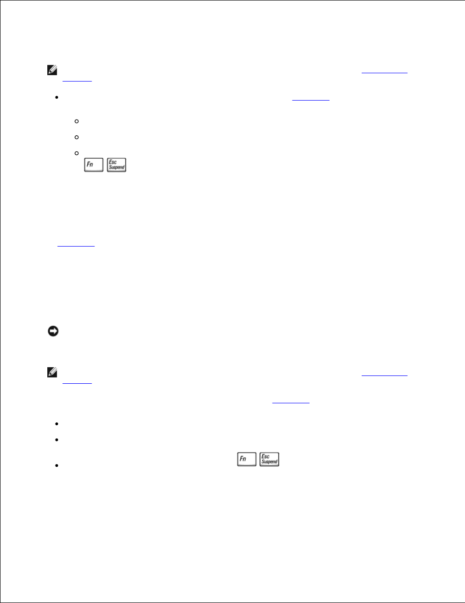 Hibernate mode (suspend-to-disk mode) | Dell LATITUDE C510 User Manual | Page 47 / 170