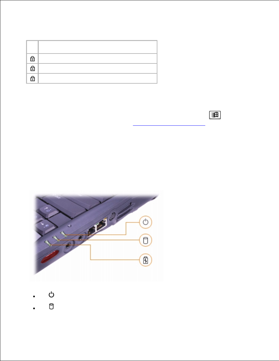Keyboard, Microphone, Device status lights | Dell LATITUDE C510 User Manual | Page 7 / 170