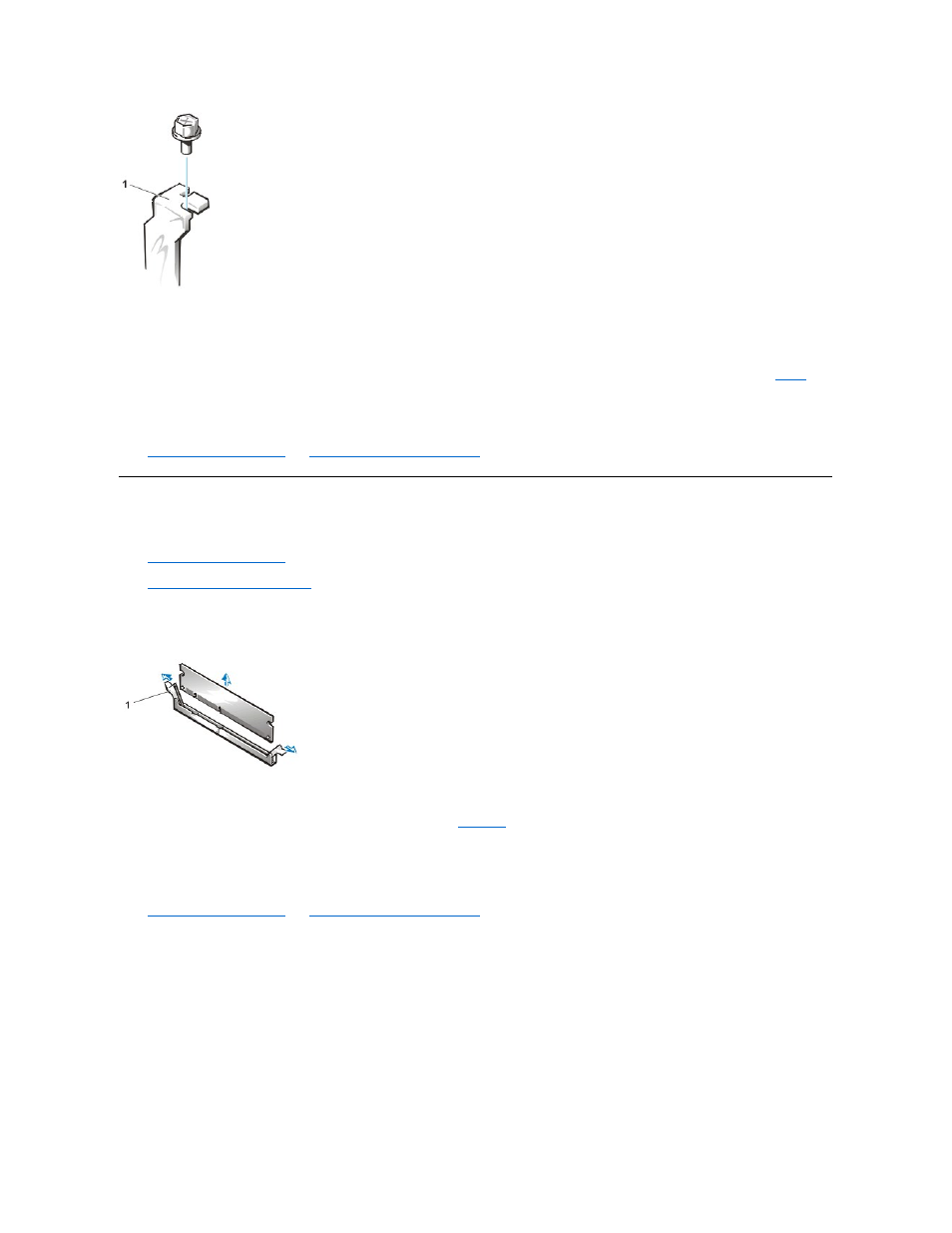 Memory | Dell OptiPlex GX200 User Manual | Page 15 / 79