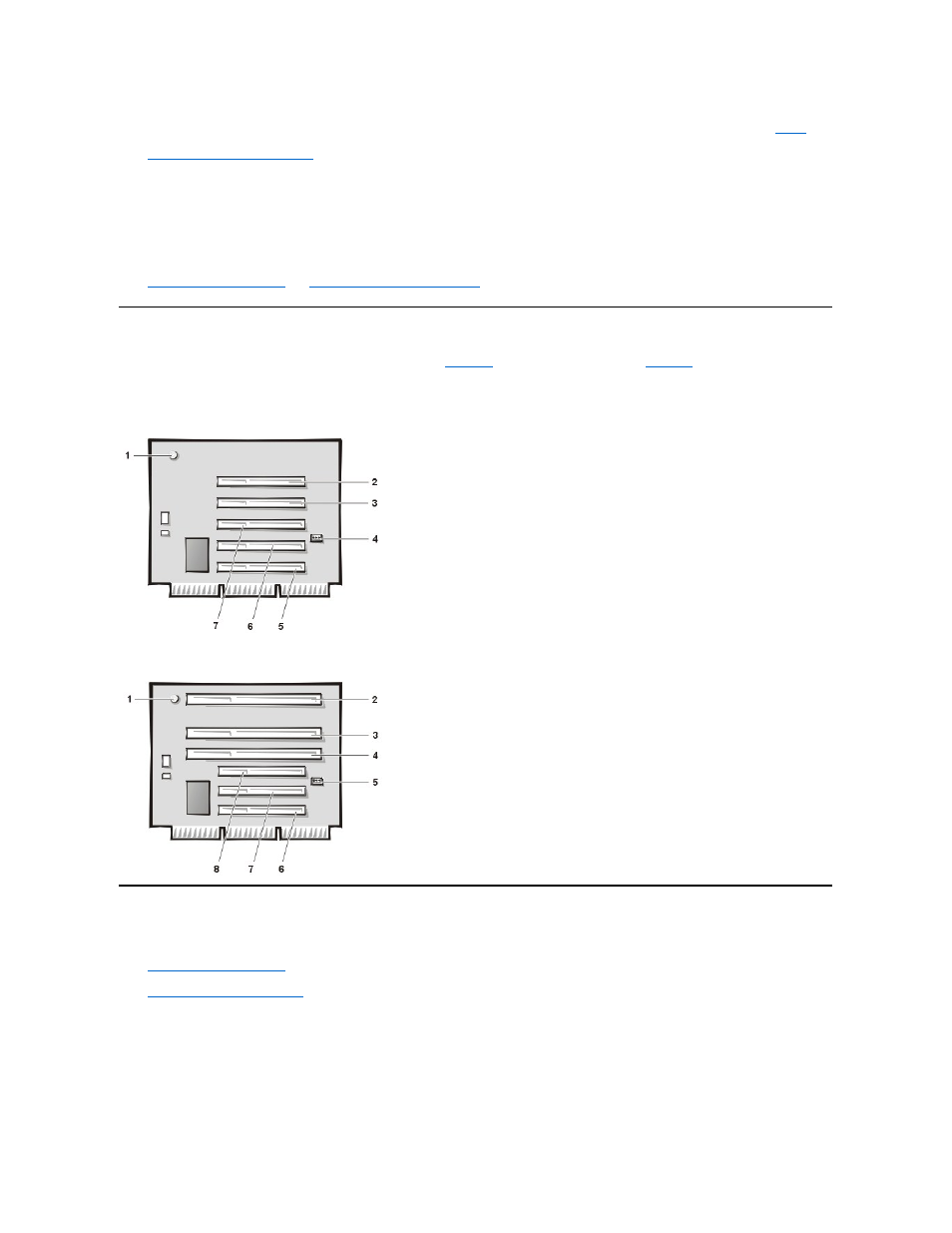 Riser boards, Memory, Figures 19 and 20 | Dell OptiPlex GX200 User Manual | Page 32 / 79