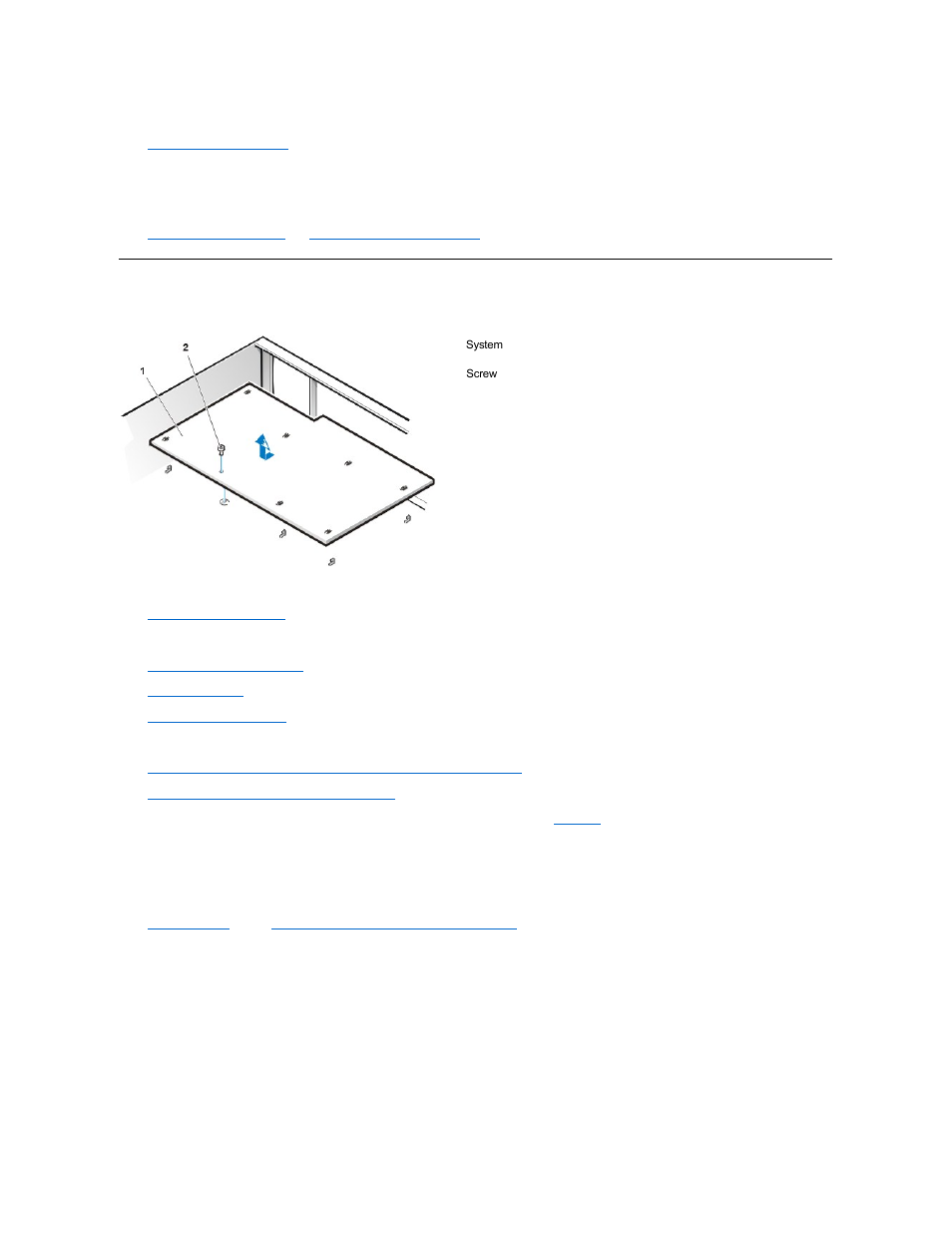 System board | Dell OptiPlex GX200 User Manual | Page 36 / 79