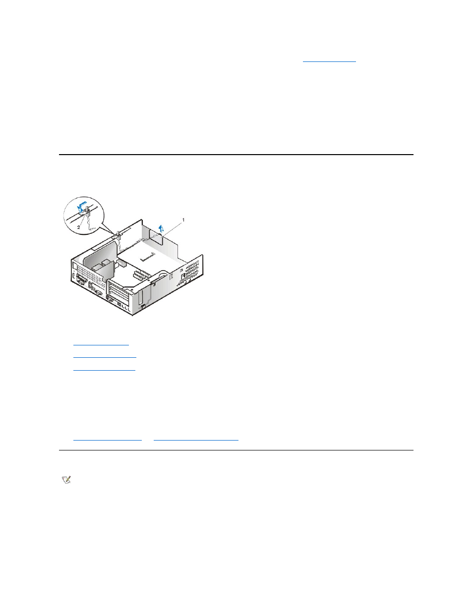 Chassis intrusion switch, Drives | Dell OptiPlex GX200 User Manual | Page 65 / 79