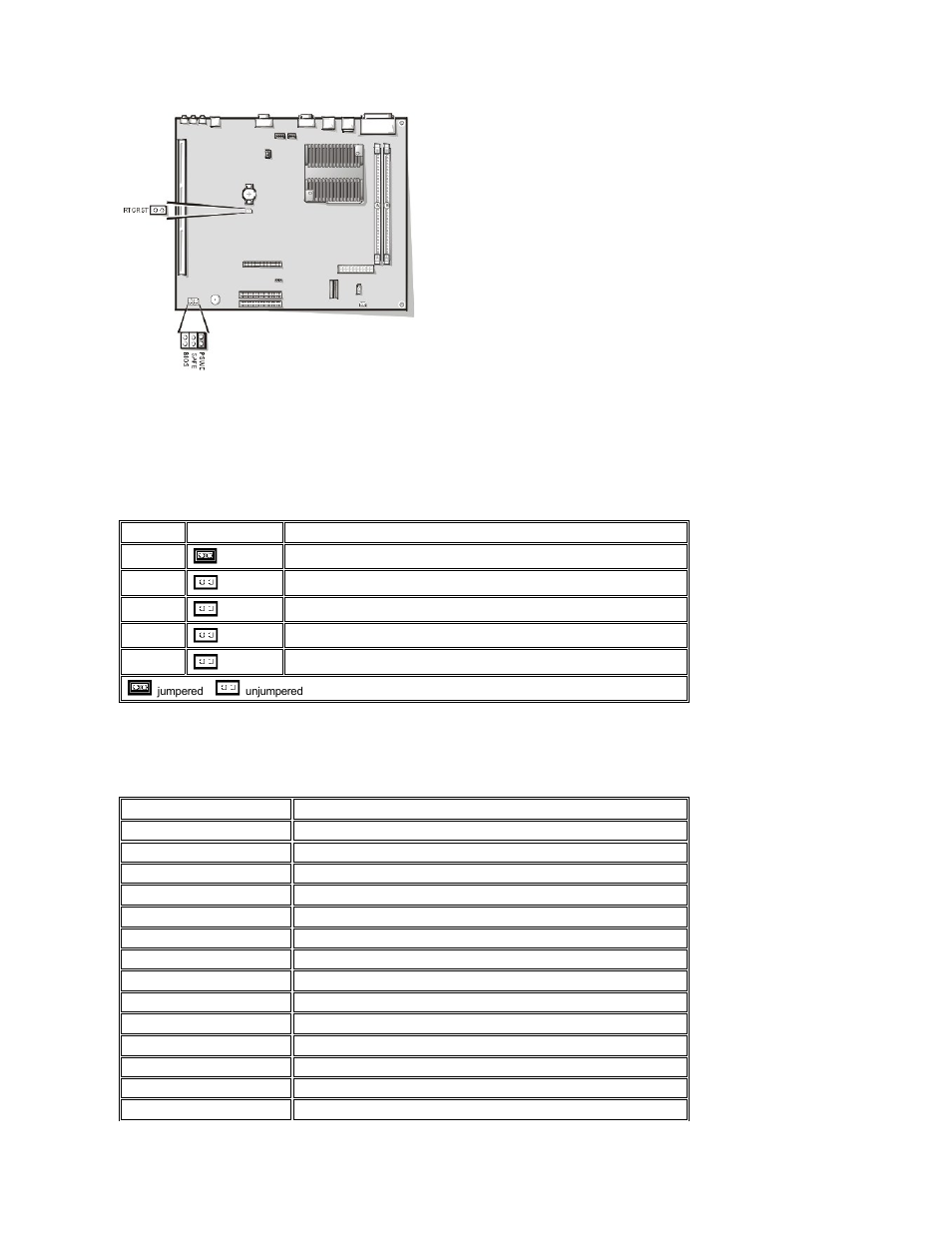 System board labels, For the location of the | Dell OptiPlex GX200 User Manual | Page 73 / 79