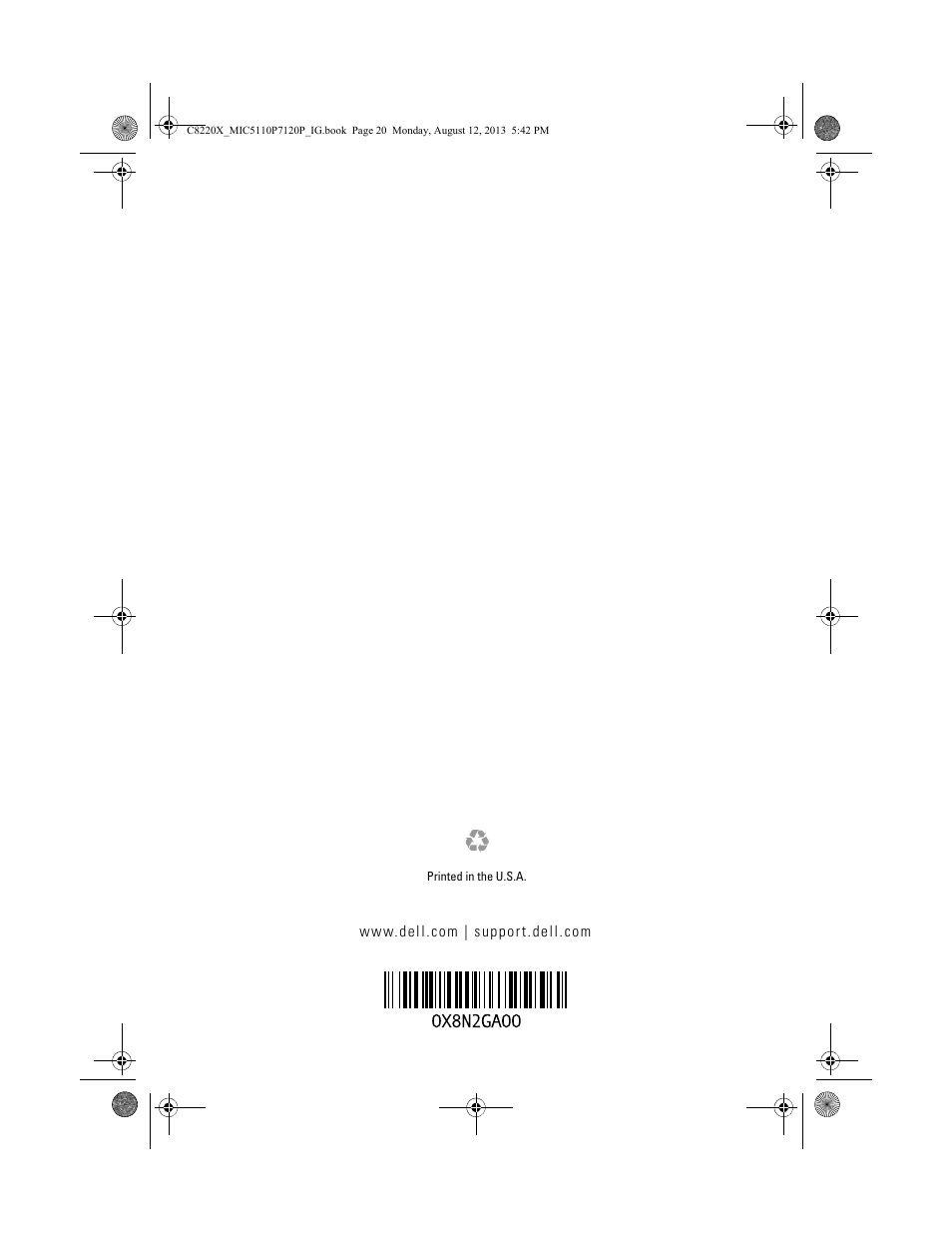 Dell PowerEdge C8000 User Manual | Page 20 / 20