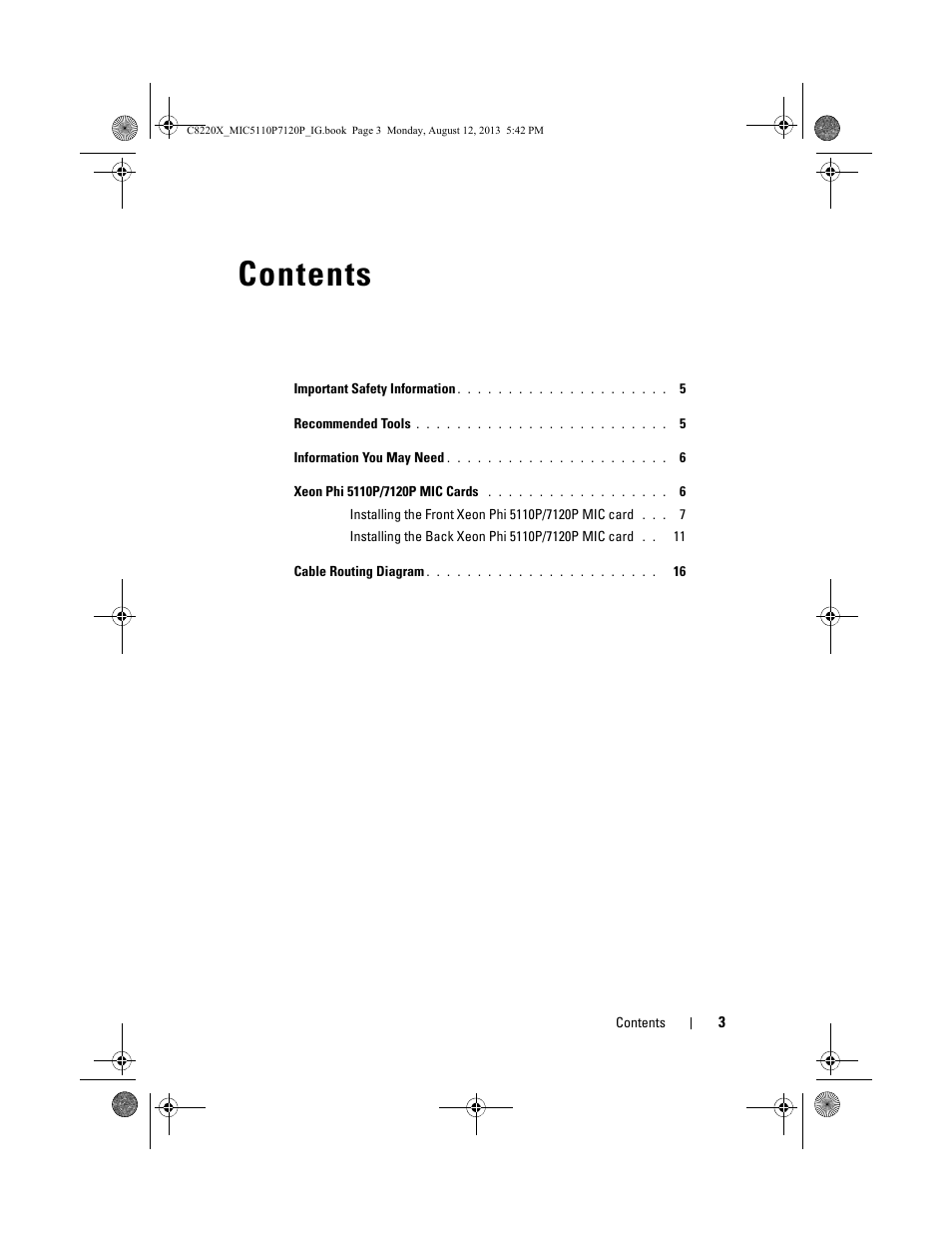 Dell PowerEdge C8000 User Manual | Page 3 / 20