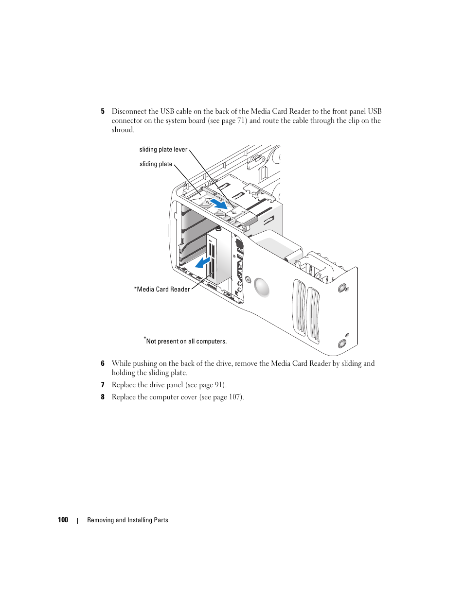 Dell Dimension 9150/XPS 400 User Manual | Page 100 / 148