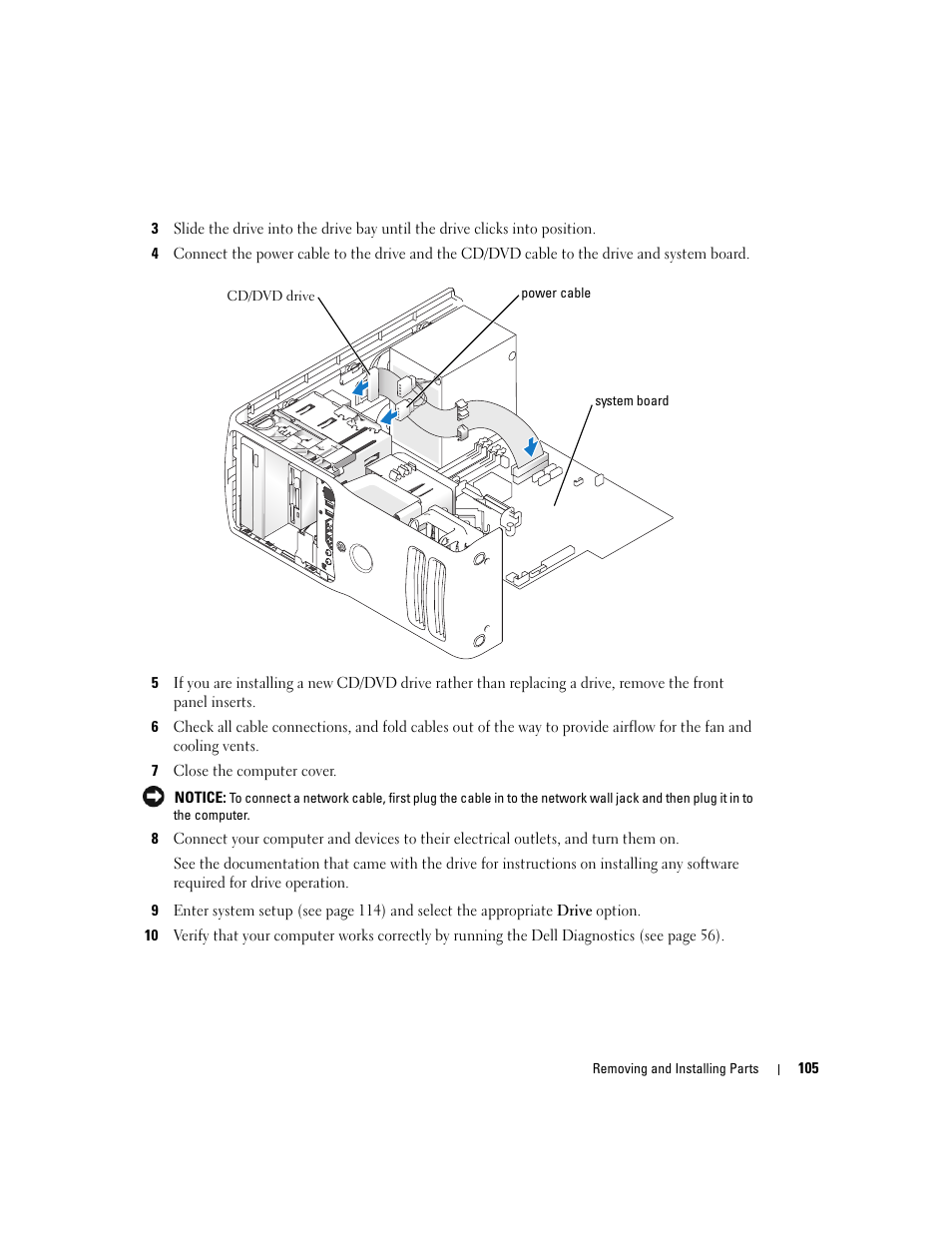 Dell Dimension 9150/XPS 400 User Manual | Page 105 / 148