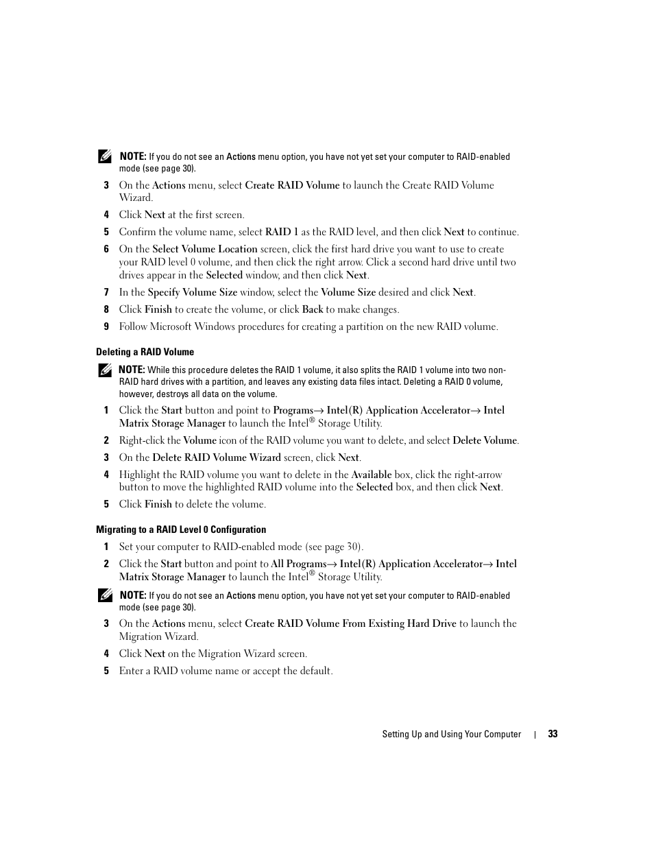 Dell Dimension 9150/XPS 400 User Manual | Page 33 / 148