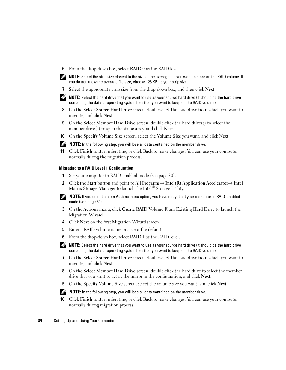 Dell Dimension 9150/XPS 400 User Manual | Page 34 / 148