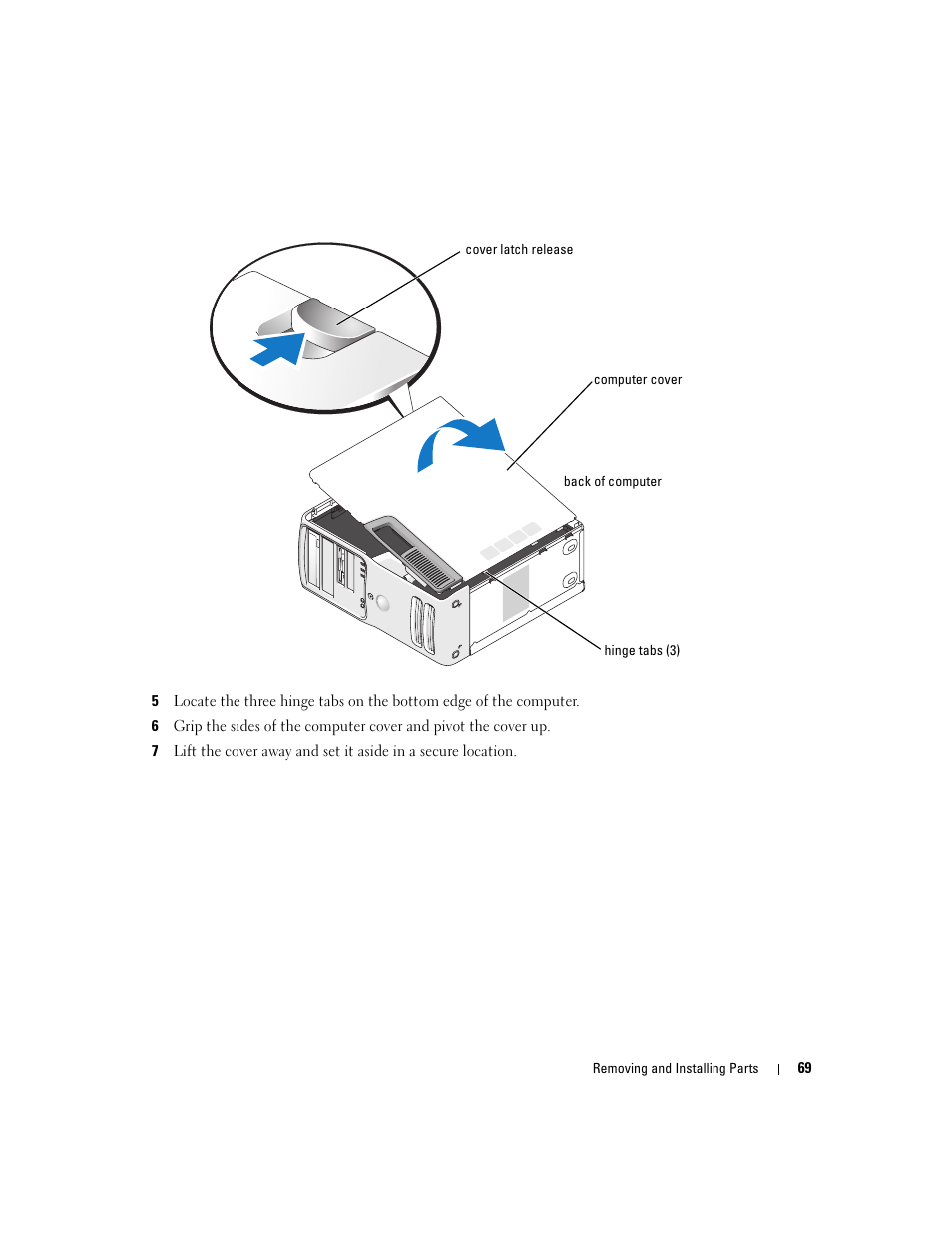 Dell Dimension 9150/XPS 400 User Manual | Page 69 / 148