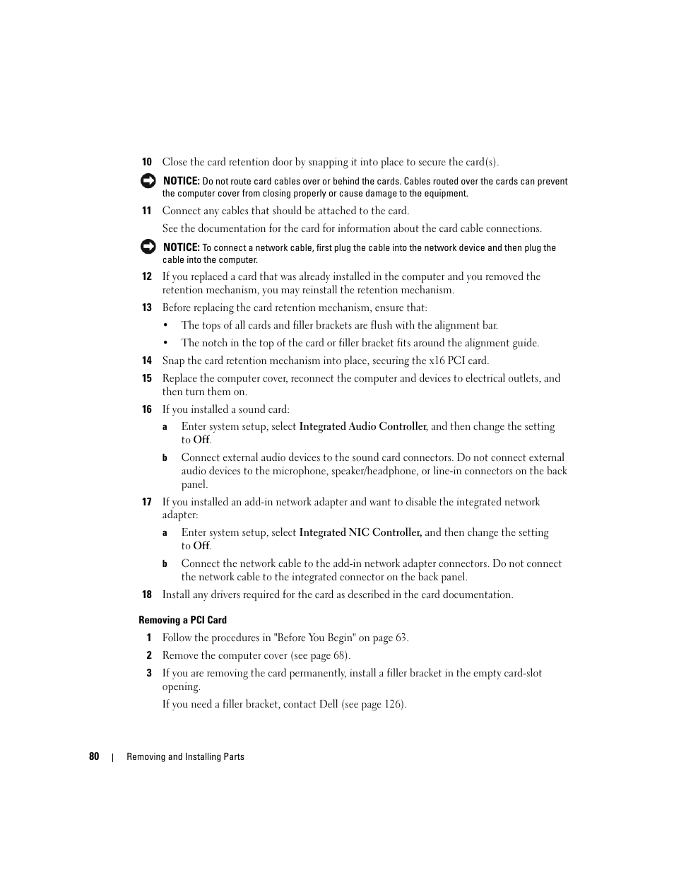 Dell Dimension 9150/XPS 400 User Manual | Page 80 / 148