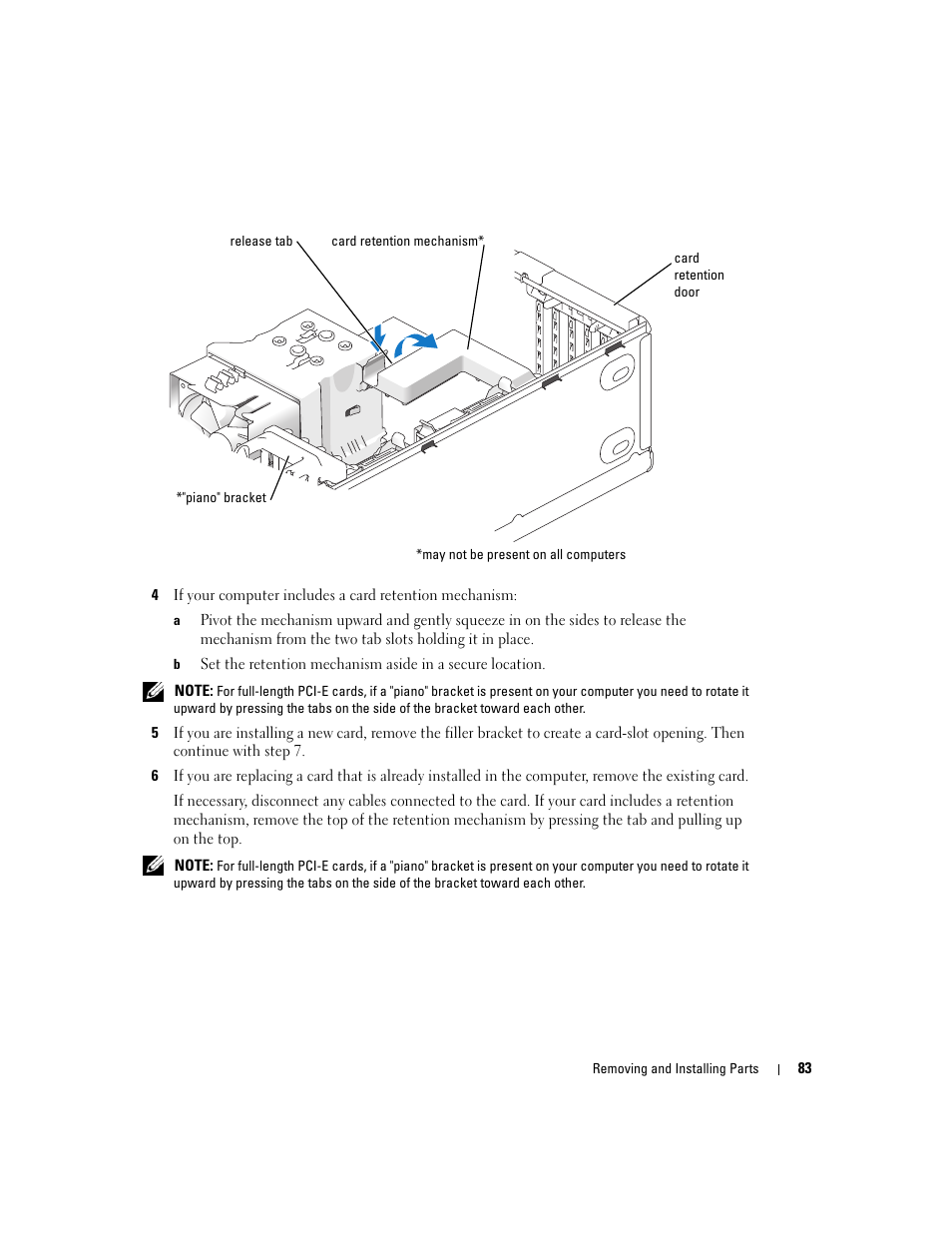 Dell Dimension 9150/XPS 400 User Manual | Page 83 / 148