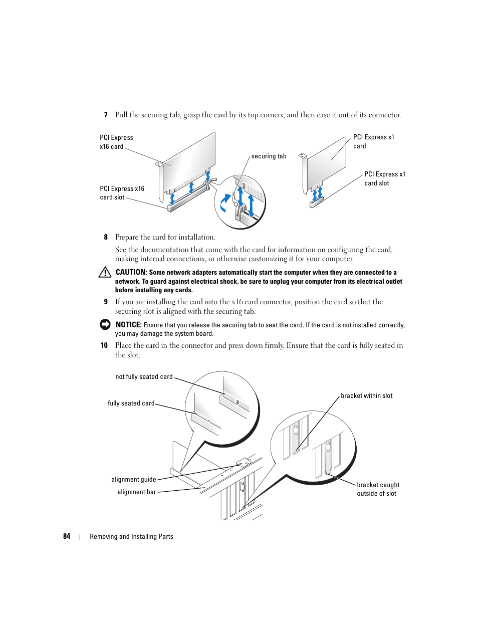 Dell Dimension 9150/XPS 400 User Manual | Page 84 / 148