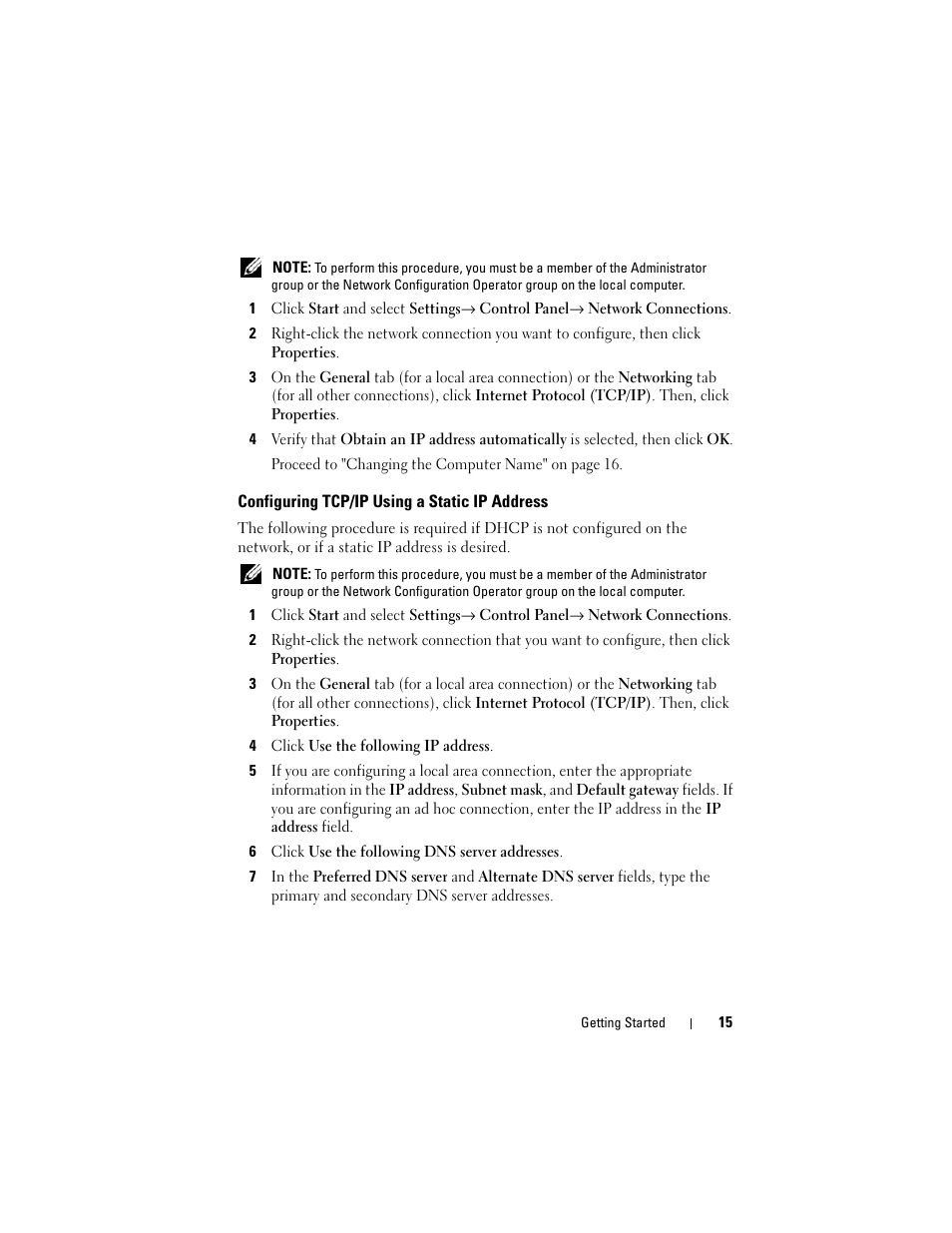 Dell PowerVault DP500 User Manual | Page 15 / 52