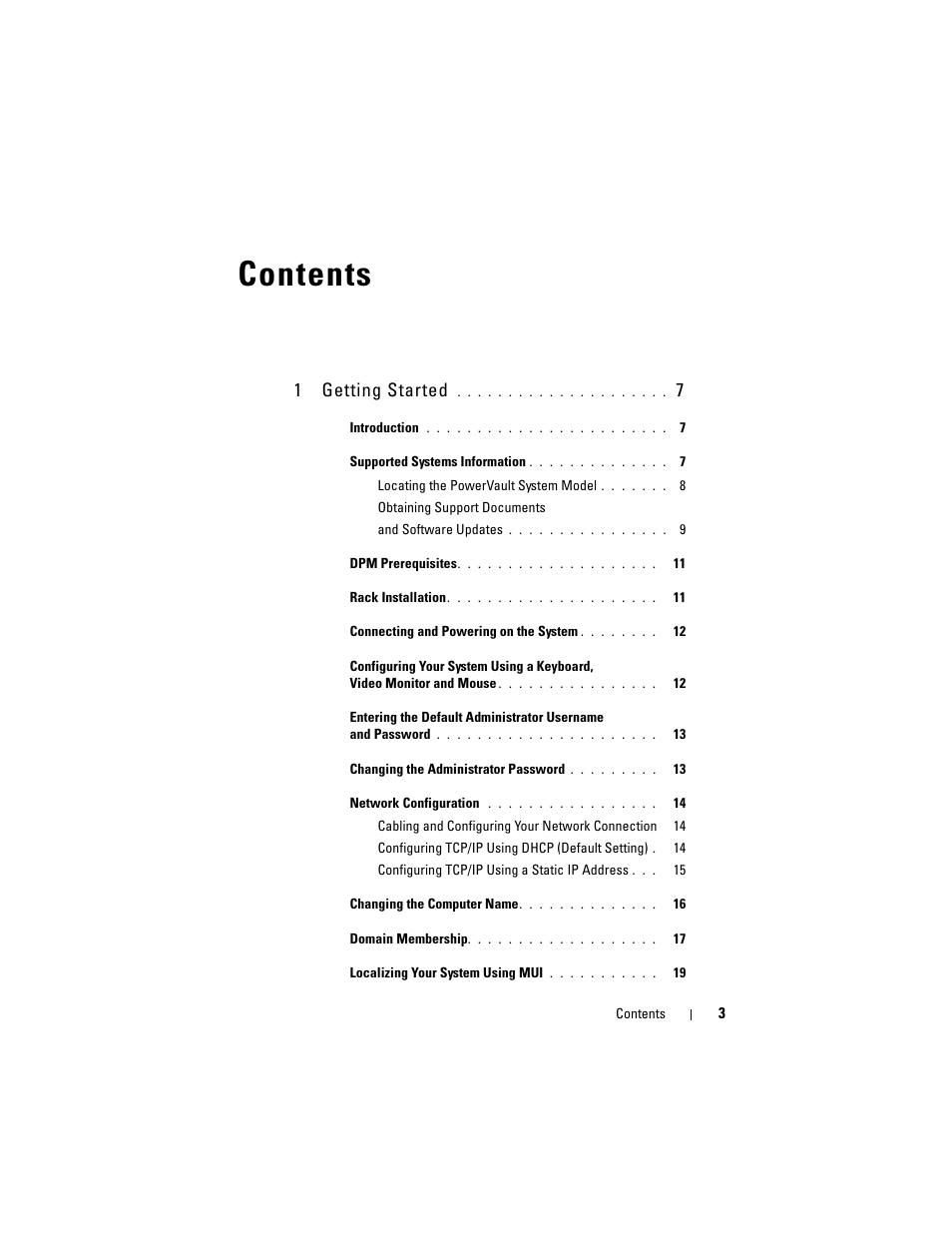 Dell PowerVault DP500 User Manual | Page 3 / 52