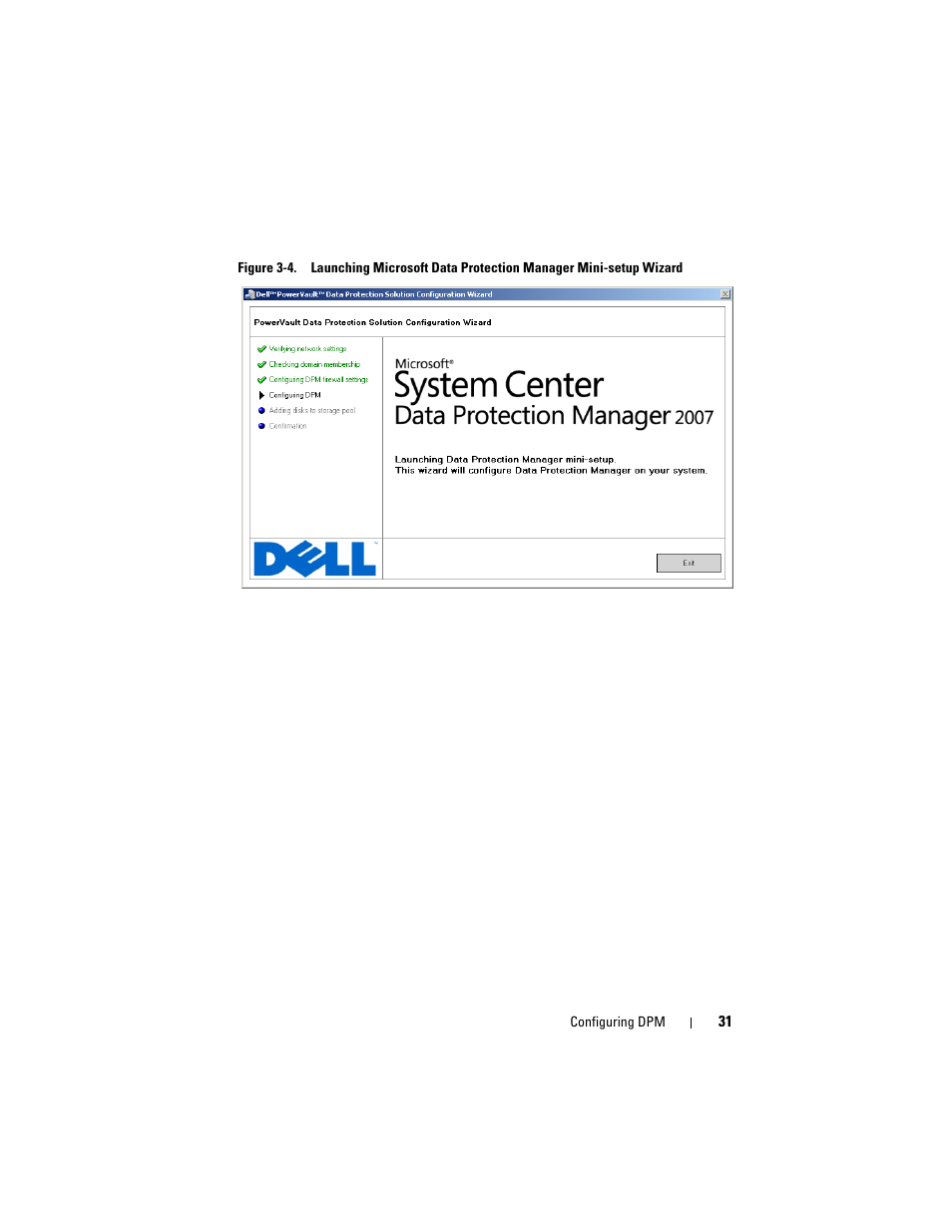 Dell PowerVault DP500 User Manual | Page 31 / 52