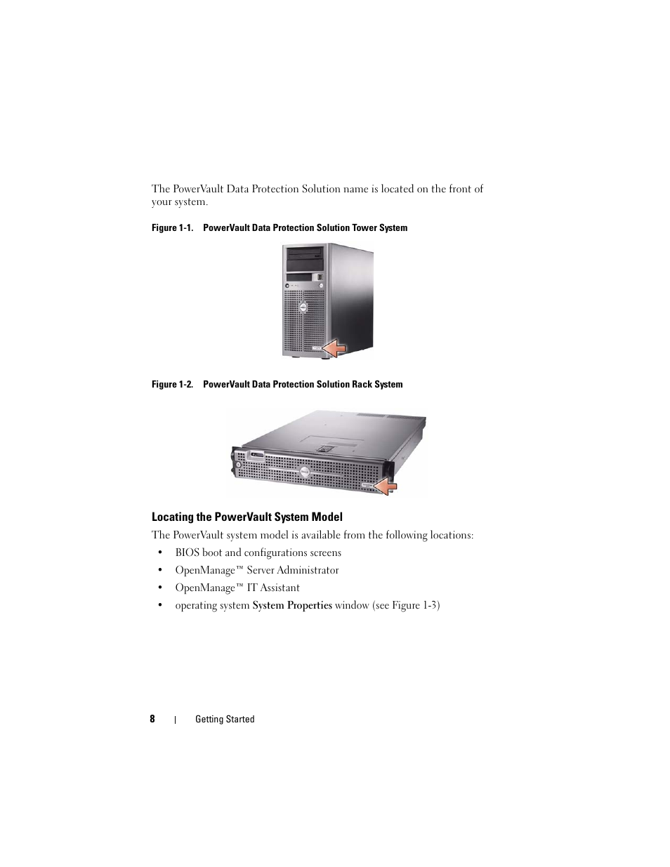 Dell PowerVault DP500 User Manual | Page 8 / 52