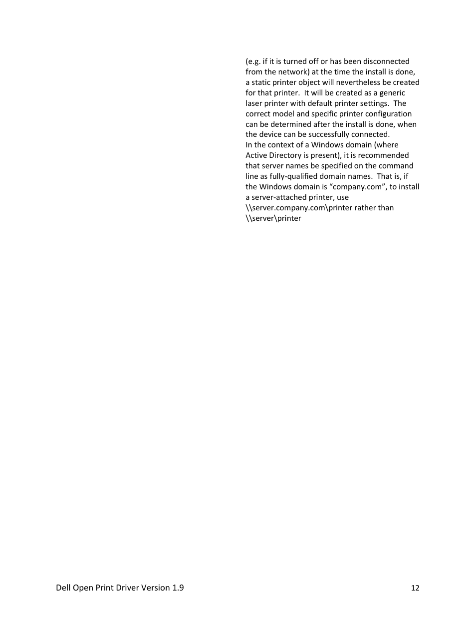Dell Open Print Driver User Manual | Page 12 / 76