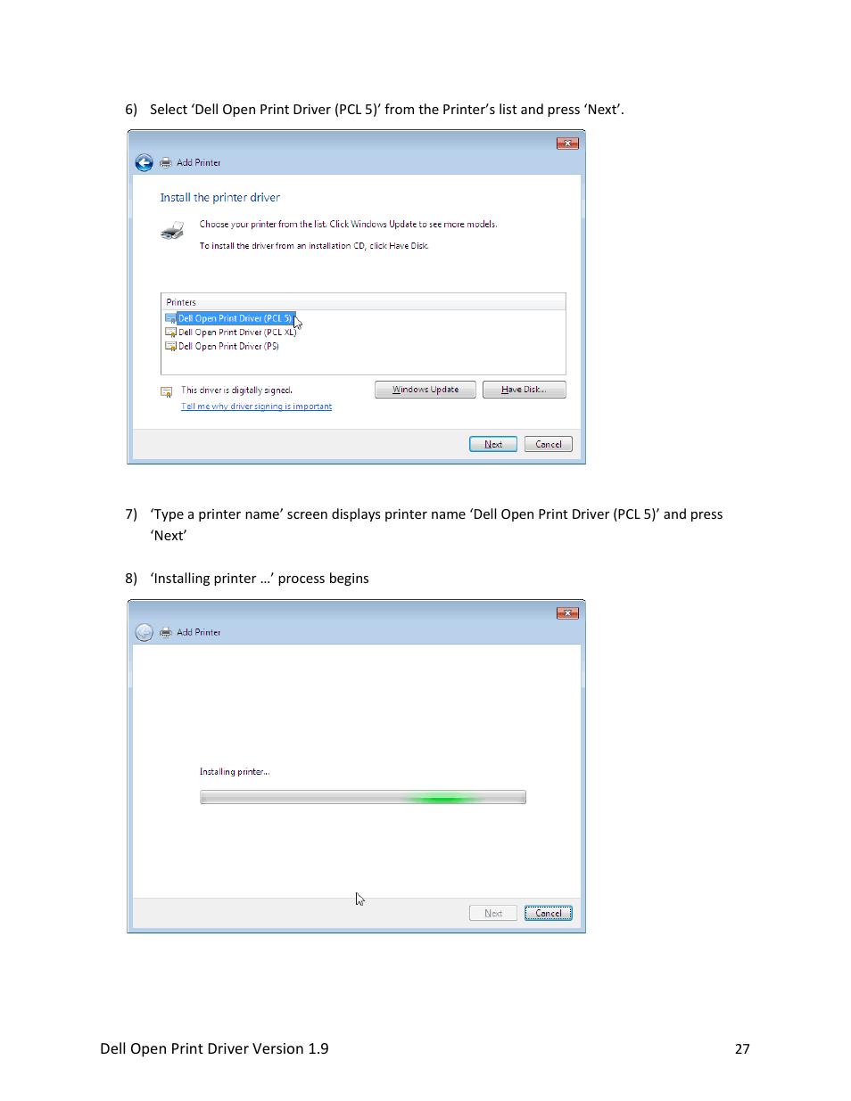 Dell Open Print Driver User Manual | Page 27 / 76