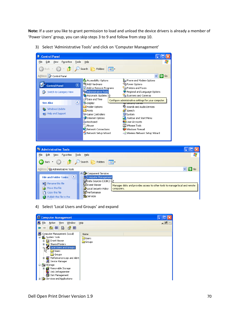 Dell Open Print Driver User Manual | Page 70 / 76