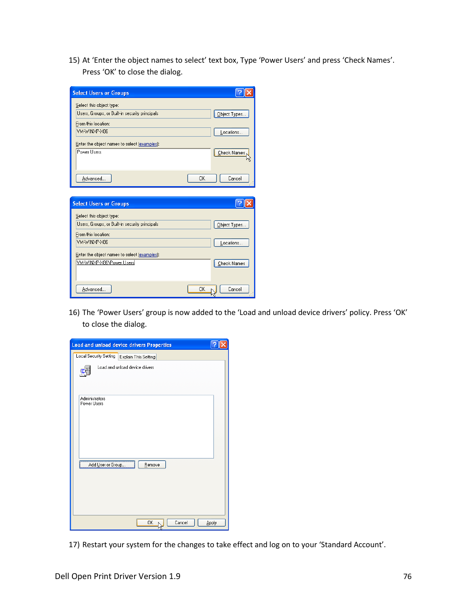 Dell Open Print Driver User Manual | Page 76 / 76