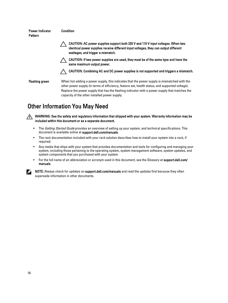 Other information you may need | Dell Powervault DL2300 User Manual | Page 16 / 121