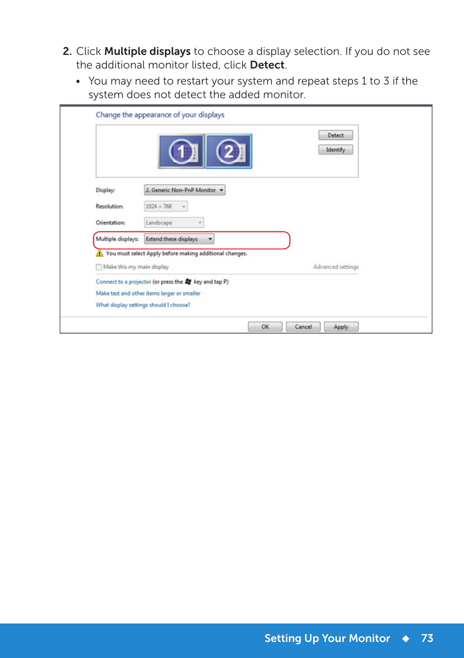 Dell E2715H Monitor User Manual | Page 73 / 82