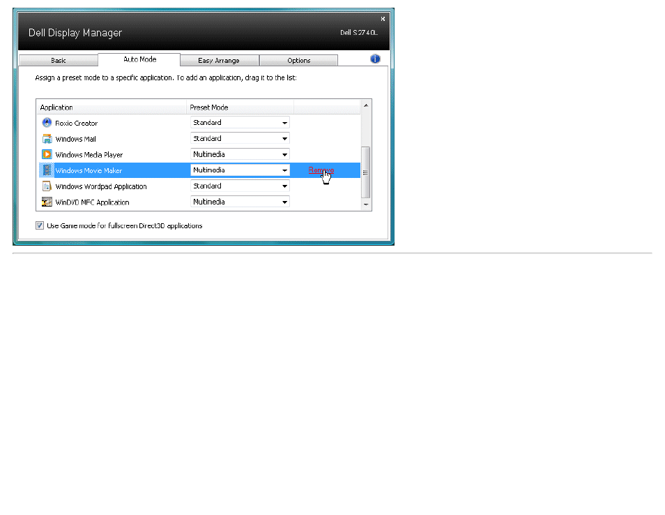 Applying energy conservation features | Dell S2740L Monitor User Manual | Page 4 / 8