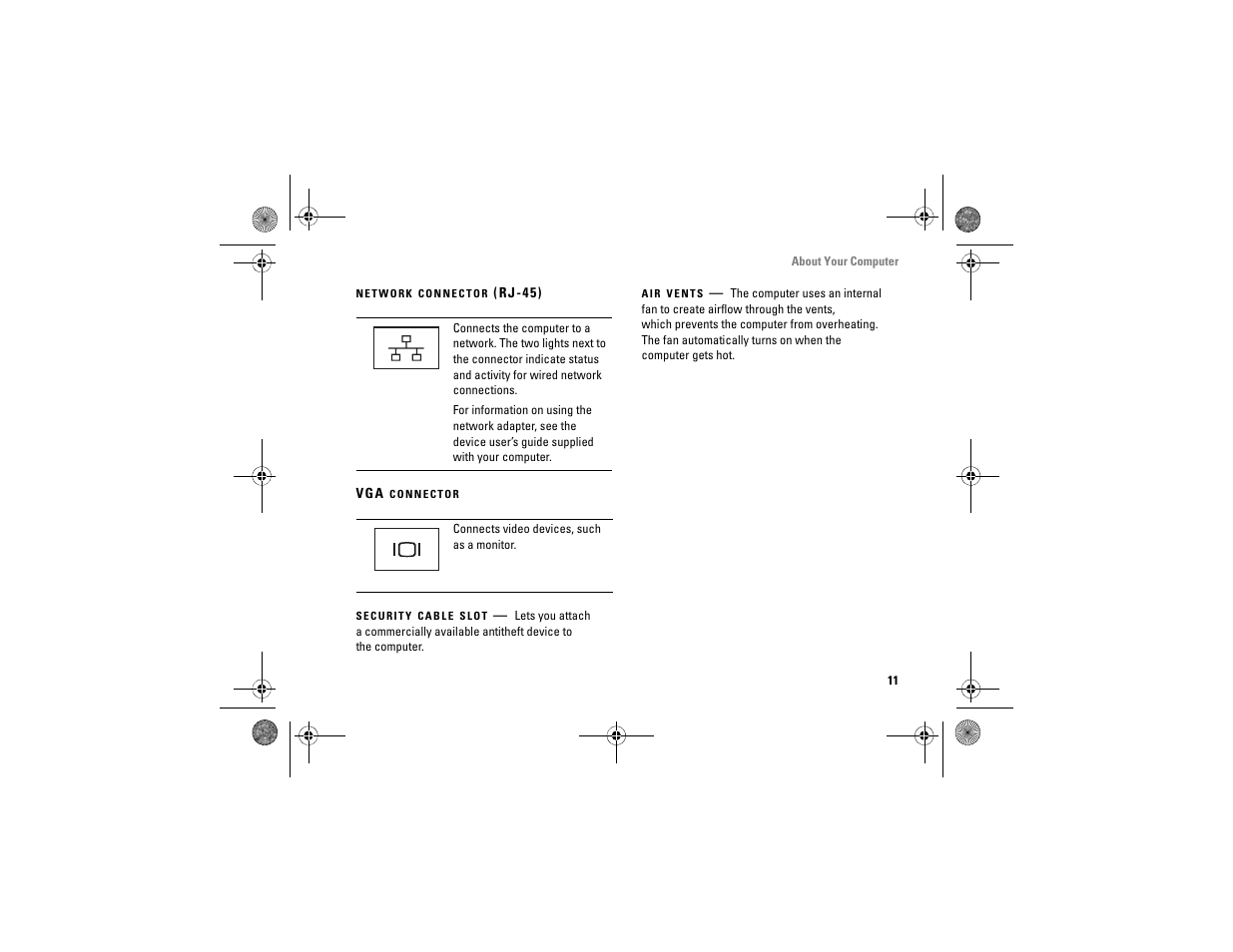 Dell Vostro A860 (Late 2008) User Manual | Page 11 / 76