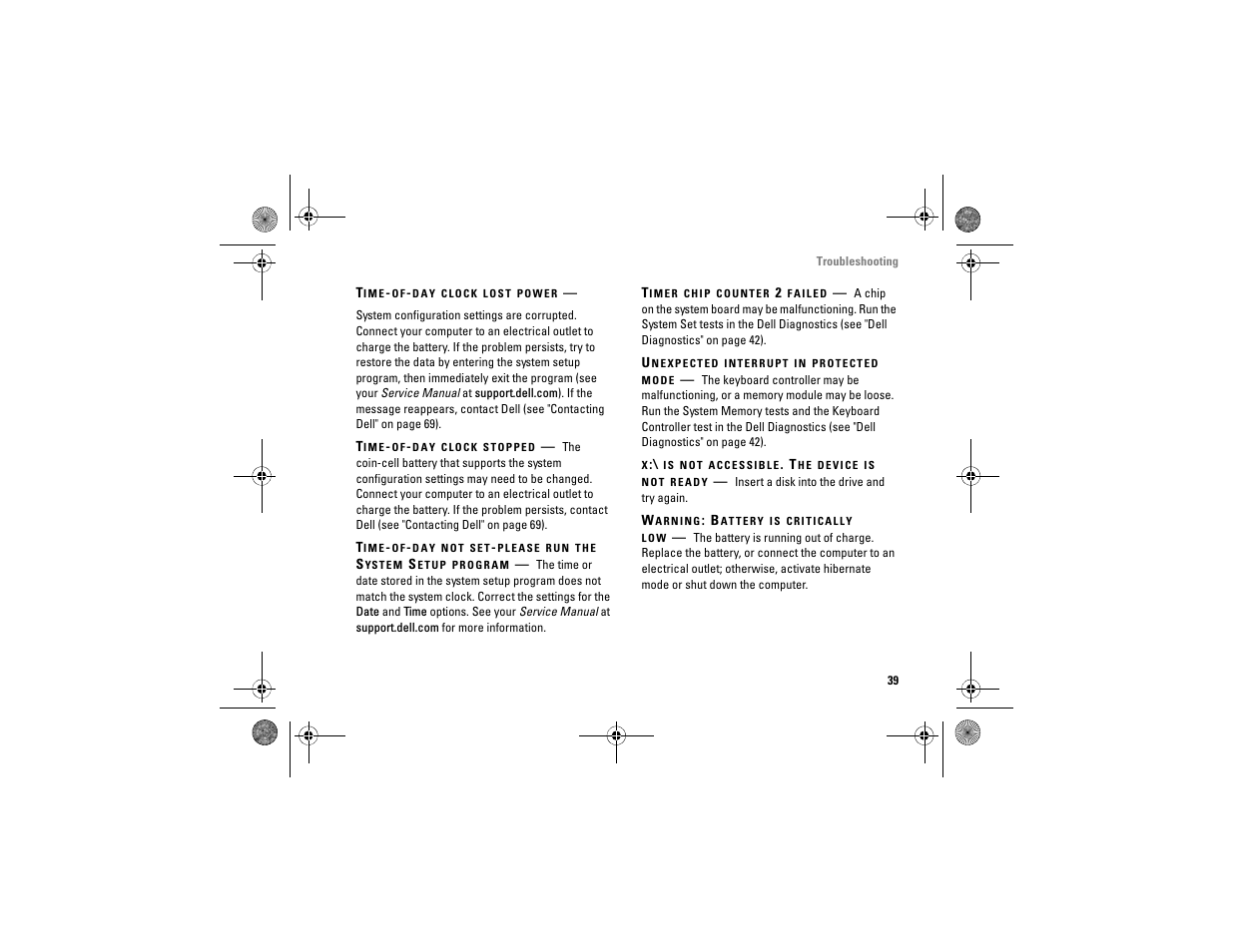 Dell Vostro A860 (Late 2008) User Manual | Page 39 / 76