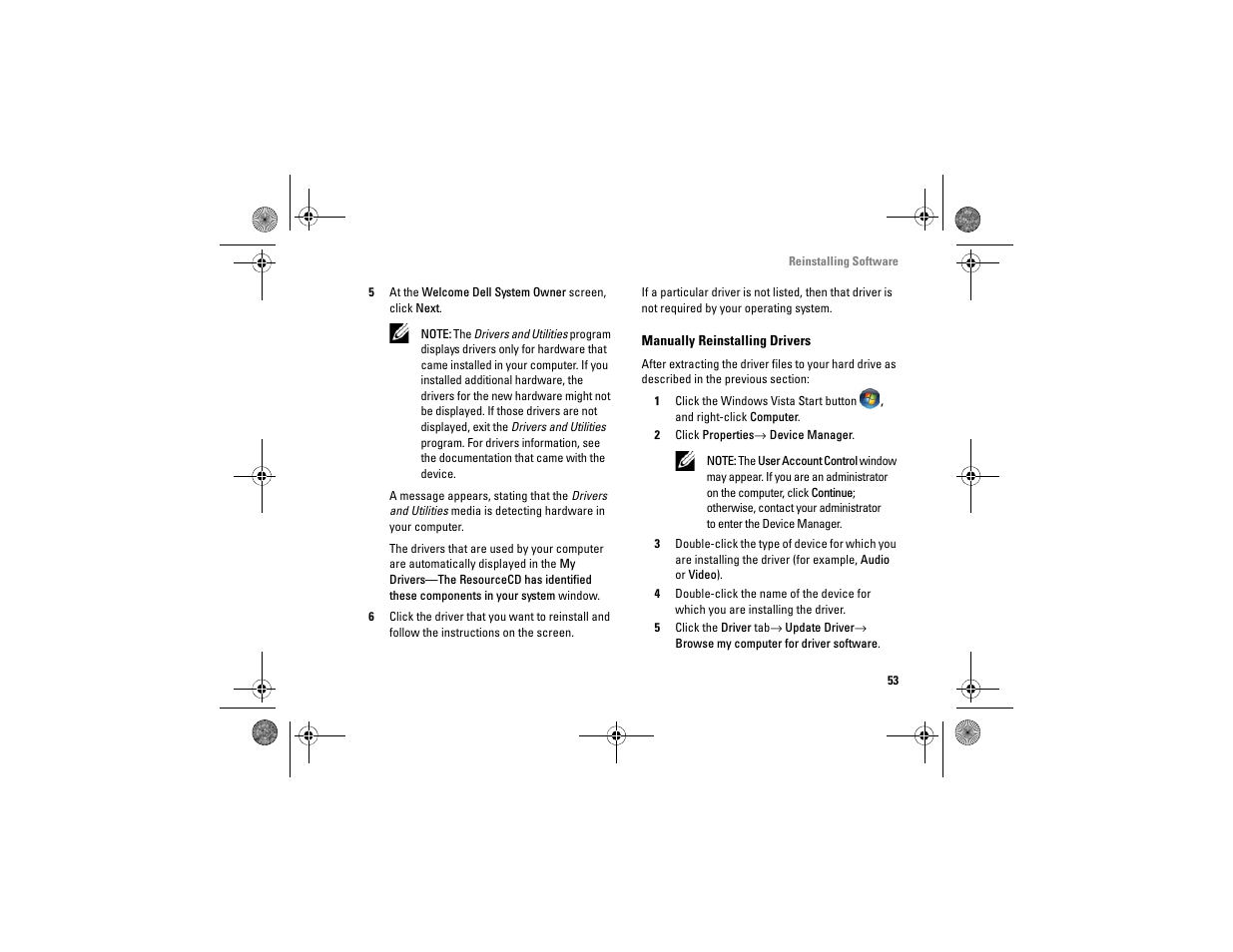 If not, go to step 5 | Dell Vostro A860 (Late 2008) User Manual | Page 53 / 76
