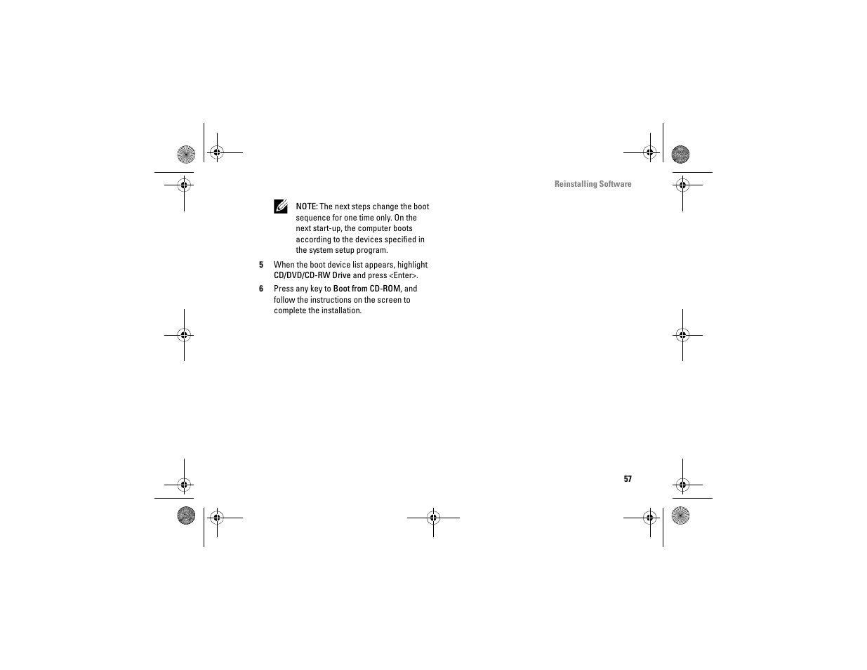 Dell Vostro A860 (Late 2008) User Manual | Page 57 / 76