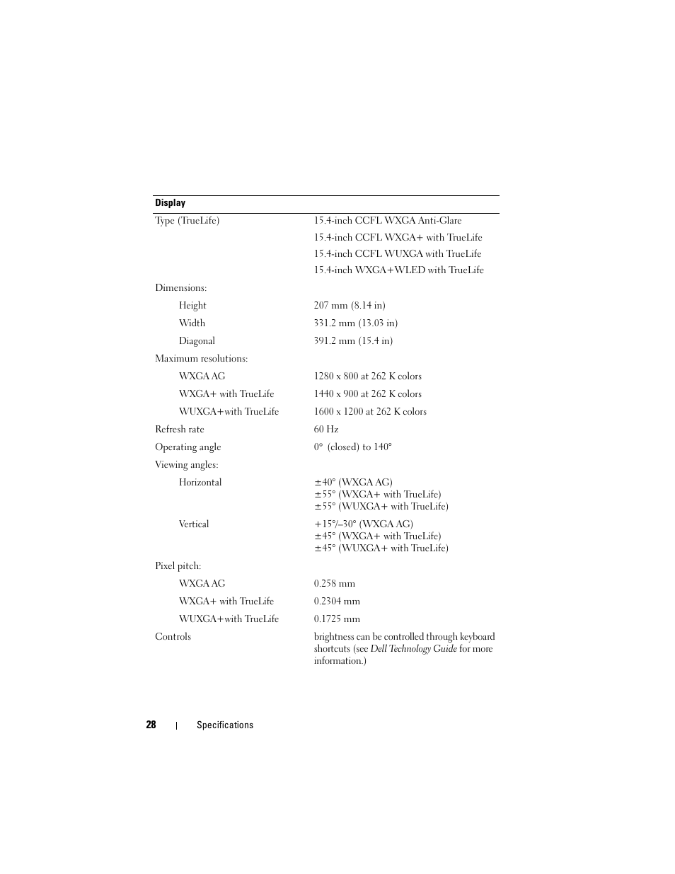 Dell Studio 1535 (Mid 2008) User Manual | Page 28 / 64