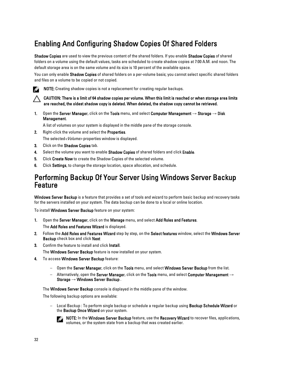 Dell PowerVault NX3300 User Manual | Page 32 / 34