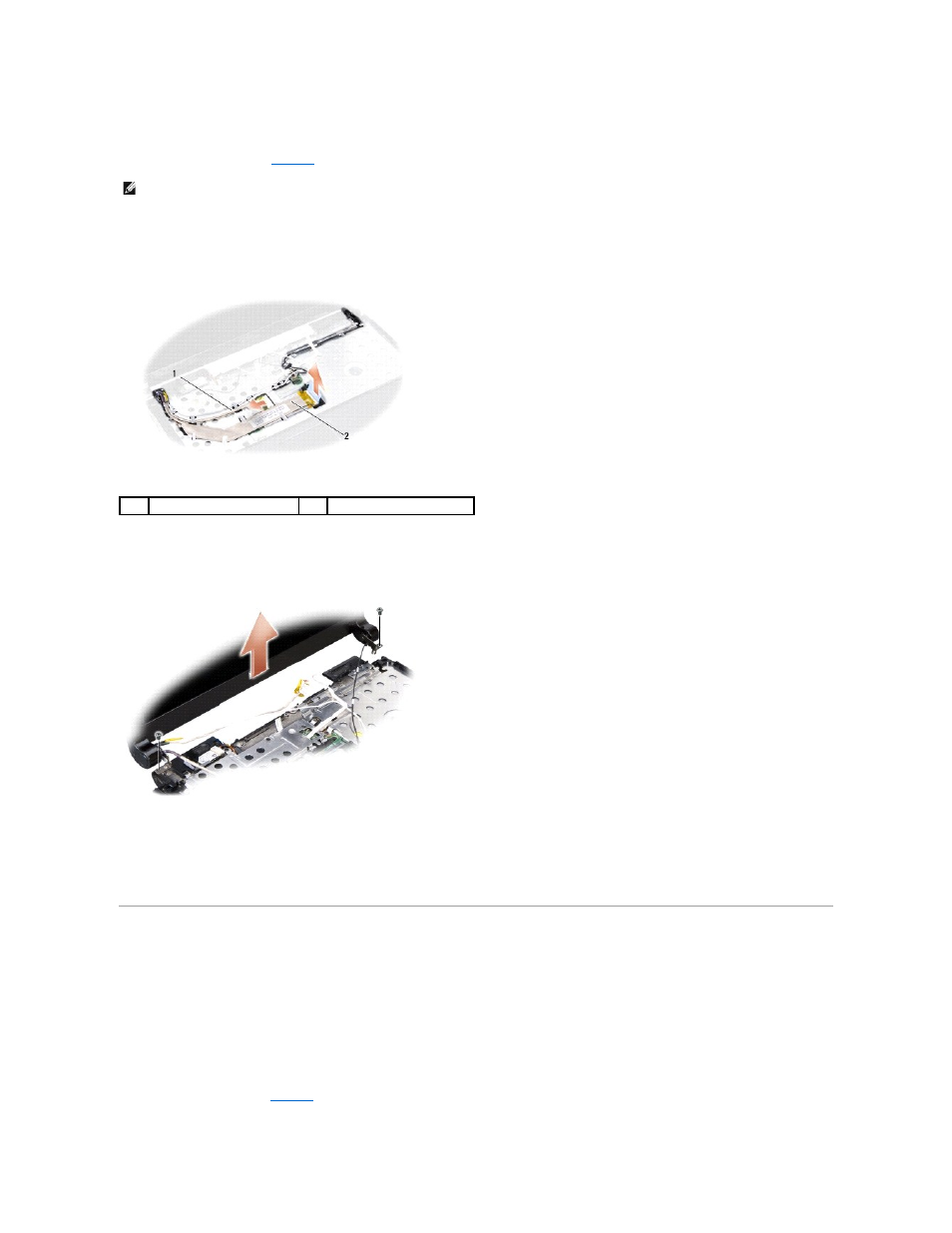 Replacing the display assembly | Dell Inspiron 1318 (Mid 2008) User Manual | Page 19 / 46