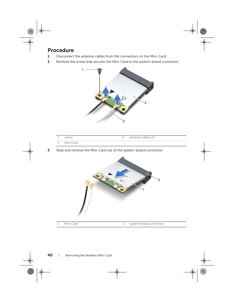 Procedure | Dell Inspiron 14z (5423, Mid 2012) User Manual | Page 40 / 94