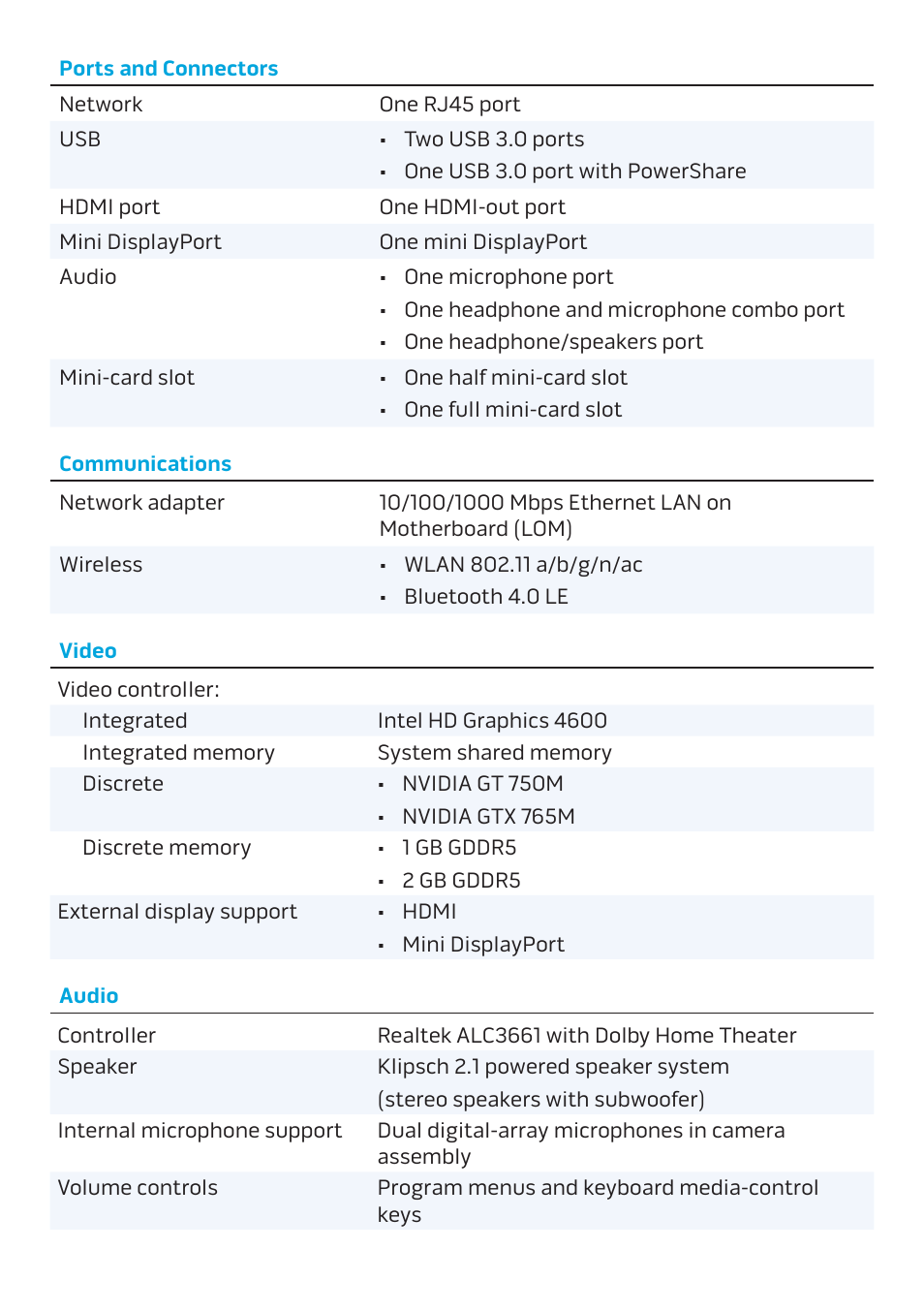 Dell Alienware 14 (Mid 2013) User Manual | Page 3 / 7